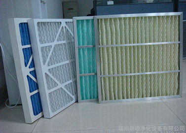 Air Handling Cardboard Air Filter Pleated Type Lower Weight Universal